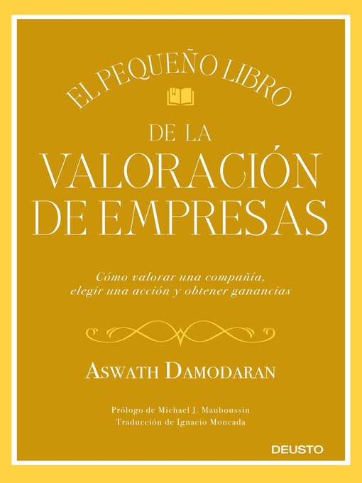 Title details for El pequeño libro de la valoración de empresas by Aswath Damodaran - Wait list